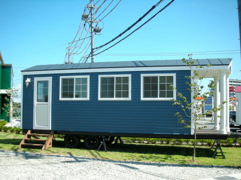Shop-type Small Mobile home, V-Terrace